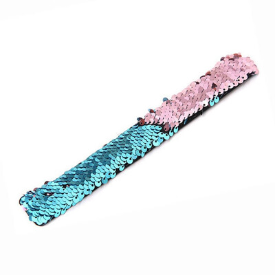 New Fashion 20 Colors Mermaid Slap Bracelets Two-color Reversible Charm Sequins Flip Wristbands Gifts
New Fashion 20 Colors Mermaid Slap Bracelets Two-color Reversible Charm Sequins Flip Wristbands Gifts