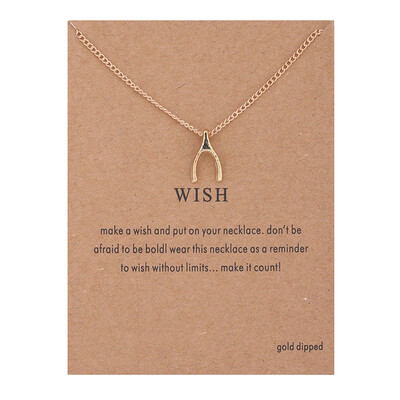 Thanks Wishbone Drop Gold-color Alloy Shorts Clavicle Chains Statement Necklaces & Pendants Fashion For Women Lady
Thanks Wishbone Drop Gold-color Alloy Shorts Clavicle Chains Statement Necklaces & Pendants Fashion For Women Lady