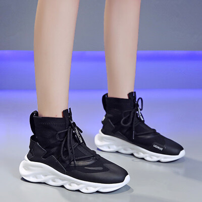 Tied high-top shoes thick-soled muffins&student shoes sneakers casual shoes&womens shoes are versatile for autumn and
Tied high-top shoes thick-soled muffins&student shoes sneakers casual shoes&womens shoes are versatile for autumn and