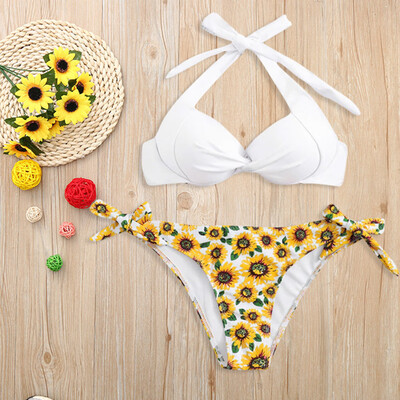 Roseonmyhand Sexy Women Bikini Set Sunflower Print Padded Swimwear Bathing Swimsuit Beachwear
Roseonmyhand Sexy Women Bikini Set Sunflower Print Padded Swimwear Bathing Swimsuit Beachwear