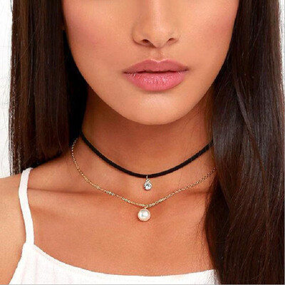 Europe&the United States cash trend fashion jewelry simple personality wild necklace multi-color pearl flash diamond multi-layer necklace
Europe&the United States cash trend fashion jewelry simple personality wild necklace multi-color pearl flash diamond multi-layer necklace