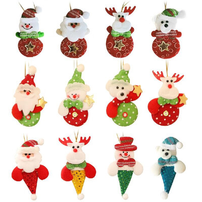 Christmas Decorations Santa Claus Snowman Elk Bear Doll Pendant Christmas Festival Family Party Atmosphere Dress Up Props
Christmas Decorations Santa Claus Snowman Elk Bear Doll Pendant Christmas Festival Family Party Atmosphere Dress Up Props