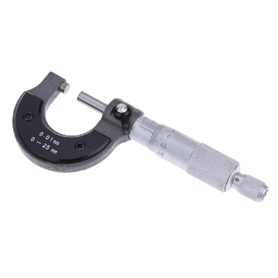 Micrometer Calipers 25mm001 Micrometers Outer Diameter Spiral Micrometer Measuring Tool
Micrometer Calipers 25mm001 Micrometers Outer Diameter Spiral Micrometer Measuring Tool
