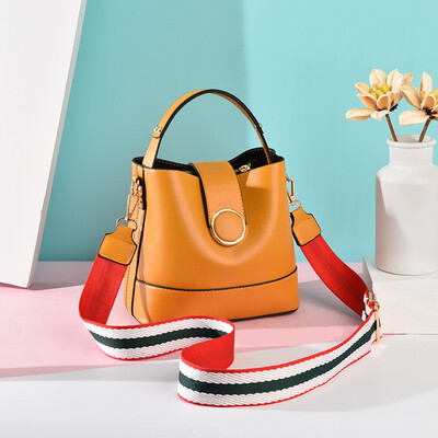 Summer womens new wave Korean Joker shoulder Messenger bag fashion color bucket bag
Summer womens new wave Korean Joker shoulder Messenger bag fashion color bucket bag