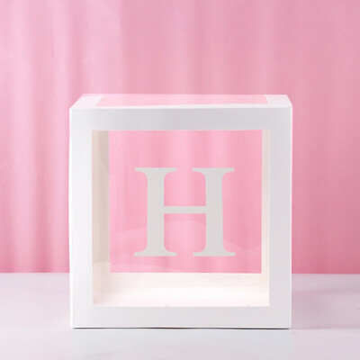 Toponeto Letter A- Z Transparent Gift Boxes Kid Birthday Baby Shower Party Decoration
Toponeto Letter A- Z Transparent Gift Boxes Kid Birthday Baby Shower Party Decoration