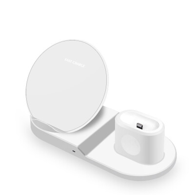 3 in 1 Wireless Charging Station USB Fast Charge Stations Phone Holder for IWatch Iphone Airpods
3 in 1 Wireless Charging Station USB Fast Charge Stations Phone Holder for IWatch Iphone Airpods