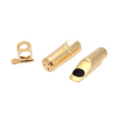 Jazz Soprano Sax Saxophone 5C Mouthpiece Metal with Mouthpiece Patches Pads Cushions Cap Buckle Gold Plating
Jazz Soprano Sax Saxophone 5C Mouthpiece Metal with Mouthpiece Patches Pads Cushions Cap Buckle Gold Plating