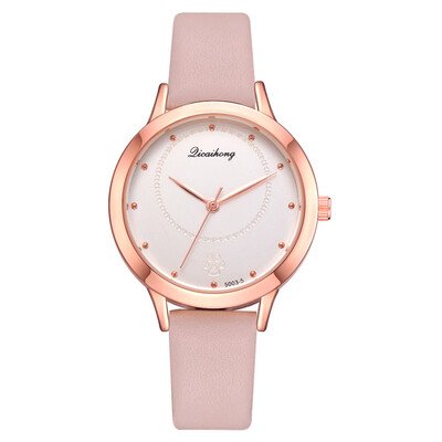 Korean version of the casual ladies fashion fashion watch wish hot PU belt quartz watch
Korean version of the casual ladies fashion fashion watch wish hot PU belt quartz watch
