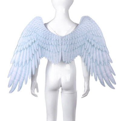 Halloween Cosplay 3D Wings Costume Accessories 3D Angel Wings Non-Woven Fabric Cosplay Halloween Masquerade Supplies