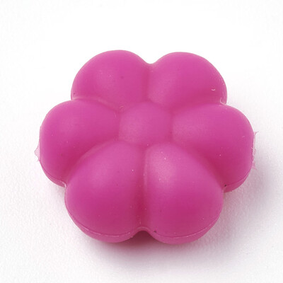 Food Grade Environmental Silicone Beads Chewing Beads For Teethers DIY Nursing Necklaces Making Flowerr Fuchsia 14x13x6mm Ho
Food Grade Environmental Silicone Beads Chewing Beads For Teethers DIY Nursing Necklaces Making Flowerr Fuchsia 14x13x6mm Ho