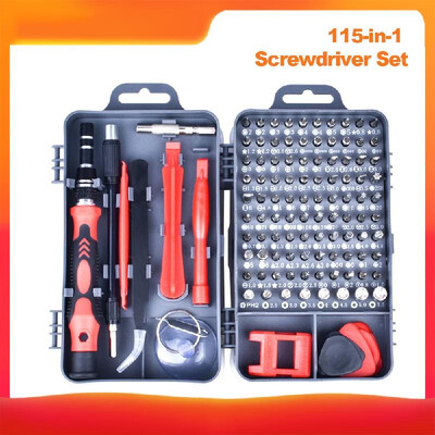 115-in-1 Screwdriver Set Professional Screwdriver Multifunction Repair Tool Kit for Mobile PhoneTabletPC&More
115-in-1 Screwdriver Set Professional Screwdriver Multifunction Repair Tool Kit for Mobile PhoneTabletPC&More