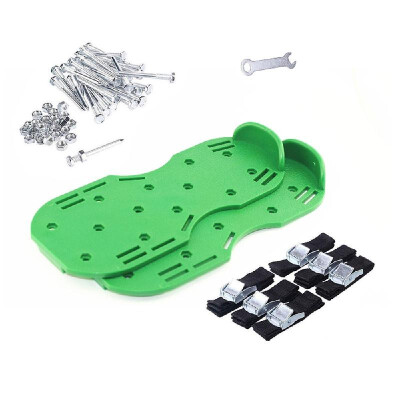 Effective Tool for Aerating Yard Soil 22" Spike Aerating Sandals with Adjustable 3 Metal Buckle Straps 26 Steel Metal Spikes Univ
Effective Tool for Aerating Yard Soil 22" Spike Aerating Sandals with Adjustable 3 Metal Buckle Straps 26 Steel Metal Spikes Univ