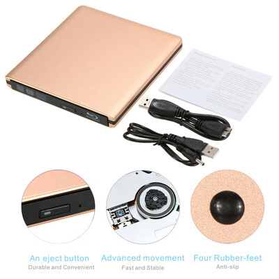 USB30 External SATA Optical Drive Portable DVD-RW DVDCDVCD Player Burner Recorder for PC Laptop
USB30 External SATA Optical Drive Portable DVD-RW DVDCDVCD Player Burner Recorder for PC Laptop
