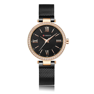 CURREN 9011 Women Watch Quartz Movement Crystal Wrist Watch Simple Causal Gift for Women
CURREN 9011 Women Watch Quartz Movement Crystal Wrist Watch Simple Causal Gift for Women