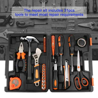 Greensen 31pcs Socket Wrench Tool Kit Screwdriver Knife Toolbox Professional Repairing Tool Set
Greensen 31pcs Socket Wrench Tool Kit Screwdriver Knife Toolbox Professional Repairing Tool Set