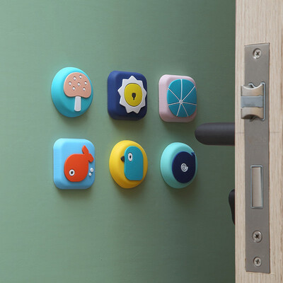 6 packs anti-collision stickers thick mute door rear wall crash pad door handle door lock protective pad
6 packs anti-collision stickers thick mute door rear wall crash pad door handle door lock protective pad