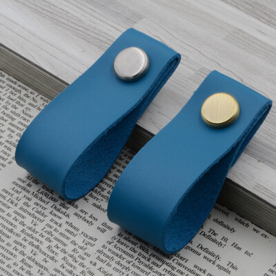 Faux Leather Furniture Single Hole Pull Handle for Doors Cabinets Cupboards Knob
Faux Leather Furniture Single Hole Pull Handle for Doors Cabinets Cupboards Knob