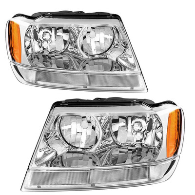 For 99 00 01 02 03 04 Jeep Grand Cherokee Headlight AssemblyOE Projector HeadlampAmber Reflector Chrome Housing
For 99 00 01 02 03 04 Jeep Grand Cherokee Headlight AssemblyOE Projector HeadlampAmber Reflector Chrome Housing
