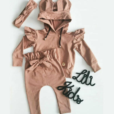 US 2019 Infant Newborn Baby Kid Girl Autumn Clothes Hoodie Tops Pants Outfit Set
US 2019 Infant Newborn Baby Kid Girl Autumn Clothes Hoodie Tops Pants Outfit Set