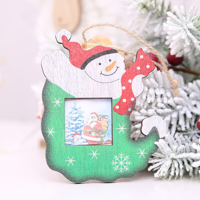 Gobestart Christmas Photo Frame Pendants Tree Wooden Ornaments Holiday Hanging Decor Gift
Gobestart Christmas Photo Frame Pendants Tree Wooden Ornaments Holiday Hanging Decor Gift