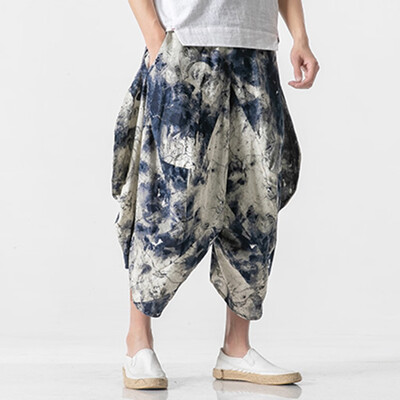 Gobestart Mens New Style Retro Broken Flower Pants Fashion Large-Sized Wide-Legged Pants
Gobestart Mens New Style Retro Broken Flower Pants Fashion Large-Sized Wide-Legged Pants