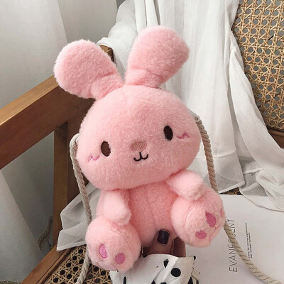 Tailored Ladies Cartoon Rabbit Doll Messenger Bag Creative Girl Cute Shoulder Phone Bag
Tailored Ladies Cartoon Rabbit Doll Messenger Bag Creative Girl Cute Shoulder Phone Bag
