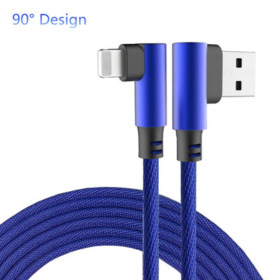 90 Degree Data Cable Shape Double Elbow Game Fast Charging Cable Fabric Nylon Braid Cable for iPhone Type C Android
90 Degree Data Cable Shape Double Elbow Game Fast Charging Cable Fabric Nylon Braid Cable for iPhone Type C Android