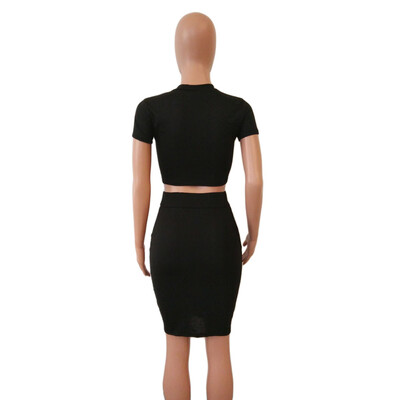 Roseonmyhand Summer Women Hollow Short Sleeve Skirt Two Sets Sexy Casual Party Dresses
Roseonmyhand Summer Women Hollow Short Sleeve Skirt Two Sets Sexy Casual Party Dresses