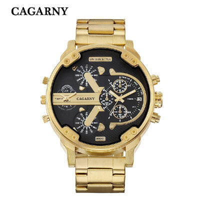 CAGARNY Men Business Quartz Watch Stainless Steel Band Wrist Watch Fashion Exquisite Big Dial Watches
CAGARNY Men Business Quartz Watch Stainless Steel Band Wrist Watch Fashion Exquisite Big Dial Watches