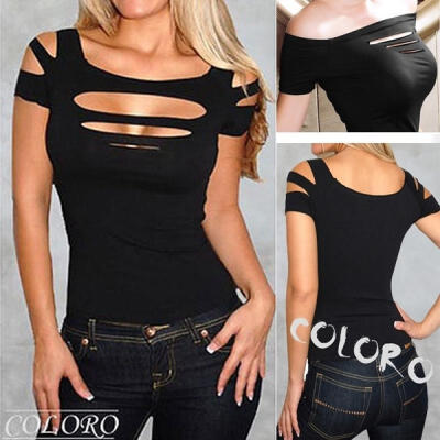 Hot Sexy Women Black Slim Hollow Out Bust Hole T-Shirt Tops Vest Tank Summer Clubwear Clothes
Hot Sexy Women Black Slim Hollow Out Bust Hole T-Shirt Tops Vest Tank Summer Clubwear Clothes