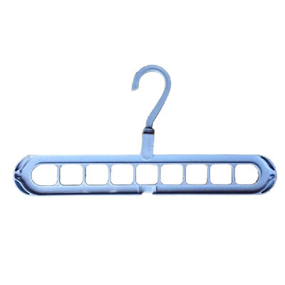 Nine Holes Rotating Hanger Magic Multi-function Folding Clothes Hanger Drying Hanger Closet Space-saving
Nine Holes Rotating Hanger Magic Multi-function Folding Clothes Hanger Drying Hanger Closet Space-saving