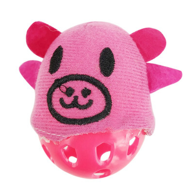 Pet Cats Interactive Ball Bell Toy Cats Kittens Chewing Scratch-resistant Animal-shaped Playing Toy Tooth Clean Ball Of Food
Pet Cats Interactive Ball Bell Toy Cats Kittens Chewing Scratch-resistant Animal-shaped Playing Toy Tooth Clean Ball Of Food