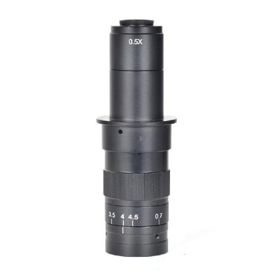 10X-120X 180X 300X Zoom C-mounting Lens 07X to 45X Magnification 25mm Interface Diameter for CCD CMOS Industrial Video Microscop
10X-120X 180X 300X Zoom C-mounting Lens 07X to 45X Magnification 25mm Interface Diameter for CCD CMOS Industrial Video Microscop