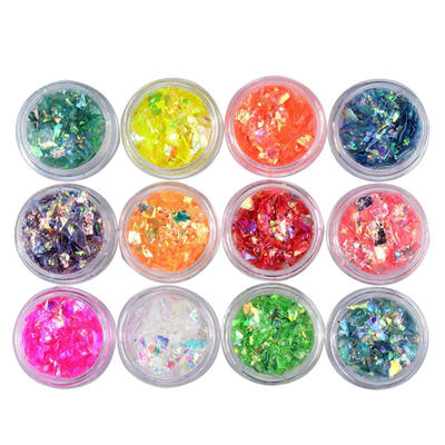 Greensen 12 Colors Irregularity Glitter Shells Decoration Nail Art Paillette Sequins Manicure Charm
Greensen 12 Colors Irregularity Glitter Shells Decoration Nail Art Paillette Sequins Manicure Charm