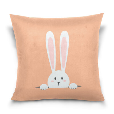 ALAZA Throw Pillow Cover 16 X 16 inch Christmas Gift Cushion Cover with Easter Rabbit Printed Pillowcase
ALAZA Throw Pillow Cover 16 X 16 inch Christmas Gift Cushion Cover with Easter Rabbit Printed Pillowcase