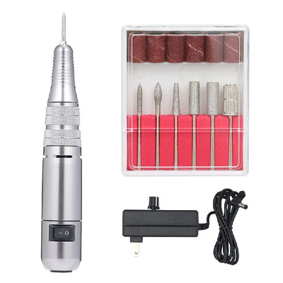 Electric Nail Drill Set with Nail Drill Bits & Sand Bands Portable Nail Drill Machine Handpiece Manicure & Pedicure Set for Acryli
Electric Nail Drill Set with Nail Drill Bits & Sand Bands Portable Nail Drill Machine Handpiece Manicure & Pedicure Set for Acryli