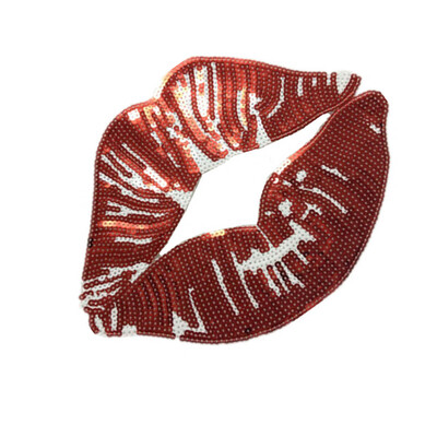 DIY Women Clothes Self Adhesive Patch Sequins Hot Red Lip Large Applique Cloth Paste Accessories
DIY Women Clothes Self Adhesive Patch Sequins Hot Red Lip Large Applique Cloth Paste Accessories