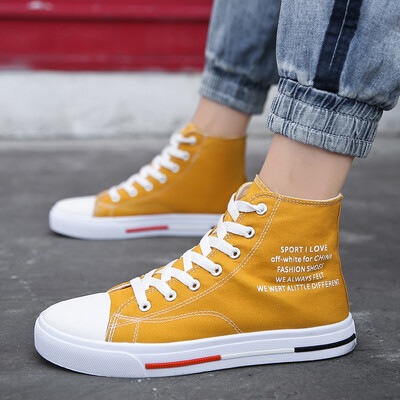 Summer high-top canvas shoes Korean version of the trend of wild casual tide shoes net red breathable cloth shoes mens shoes
Summer high-top canvas shoes Korean version of the trend of wild casual tide shoes net red breathable cloth shoes mens shoes