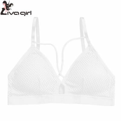 French Style Bralette Women Bras Seamless Deep-V Lace Bra Wire Free Thin Underwear Sexy Lingerie Soft Bras Ladies Beauty Back
French Style Bralette Women Bras Seamless Deep-V Lace Bra Wire Free Thin Underwear Sexy Lingerie Soft Bras Ladies Beauty Back