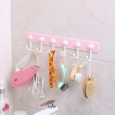 〖Follure〗No Trace 6 Even Hook Creative Kitchen Wall Row Hook Door Free Punching No Trace
〖Follure〗No Trace 6 Even Hook Creative Kitchen Wall Row Hook Door Free Punching No Trace