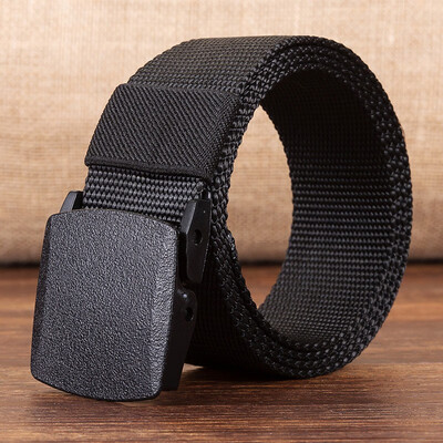 Canvas Belt for Men Outdoor Leisure Nylon Plastic Button Canvas Belt Knitted Trousers Belt
Canvas Belt for Men Outdoor Leisure Nylon Plastic Button Canvas Belt Knitted Trousers Belt