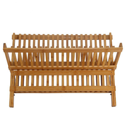 Greensen Foldable Dish Drying Rack Collapsible Compact Plate Organizer Bamboo Dish Drainer Kitchen Tool
Greensen Foldable Dish Drying Rack Collapsible Compact Plate Organizer Bamboo Dish Drainer Kitchen Tool