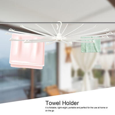 Portable Clothes Drying Rack Towel Holder with Foldable Support Rods for Home TravellingPortable Clothes Rack
Portable Clothes Drying Rack Towel Holder with Foldable Support Rods for Home TravellingPortable Clothes Rack