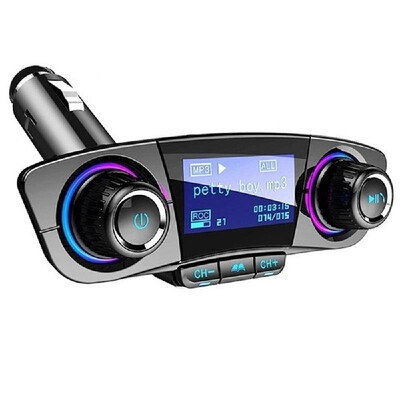 BT Handsfree FM Transmitter Aux Modulator Car Kit Car Audio MP3 Player with Charge Dual USB Car Charge
BT Handsfree FM Transmitter Aux Modulator Car Kit Car Audio MP3 Player with Charge Dual USB Car Charge