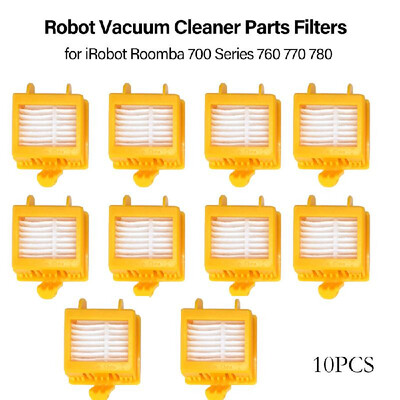 10PCS Robot Vacuum Cleaner Parts Hepa Filter Replacement for iRobot Roomba 700 Series 760 770 780
10PCS Robot Vacuum Cleaner Parts Hepa Filter Replacement for iRobot Roomba 700 Series 760 770 780