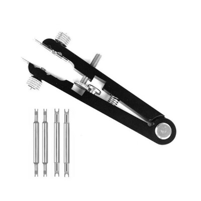Watch Bracelet Spring Bar Standard Plier Remover Set Alloy Steel Watch Bands Repair Removing Tool With 6 Pin Forks
Watch Bracelet Spring Bar Standard Plier Remover Set Alloy Steel Watch Bands Repair Removing Tool With 6 Pin Forks