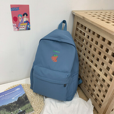 Junior high school schoolbag girl Korean version Senior high school simple large capacity backpack lady shoulder bag lady ins styl
Junior high school schoolbag girl Korean version Senior high school simple large capacity backpack lady shoulder bag lady ins styl