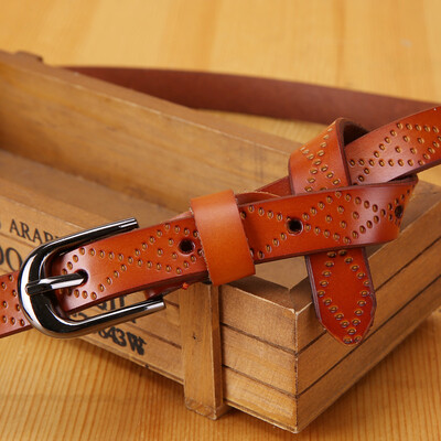 New Korean retro fashion ladies leather belt Fine leather belt wild trousers belt spot
New Korean retro fashion ladies leather belt Fine leather belt wild trousers belt spot