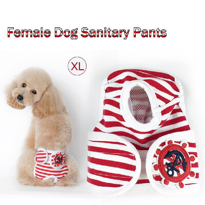 Female Pet Dog Physiological Sanitary Pants Washable Hygiene Diaper Menstruation Underwear for Female Dogs
Female Pet Dog Physiological Sanitary Pants Washable Hygiene Diaper Menstruation Underwear for Female Dogs
