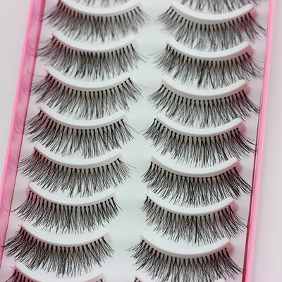 〖Follure〗10 Pairs Thick Long Cross Party False Eyelashes Black Band Fake Eye Lashes
〖Follure〗10 Pairs Thick Long Cross Party False Eyelashes Black Band Fake Eye Lashes